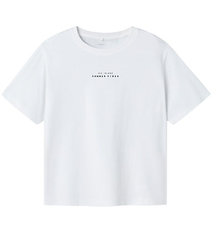 Name It Stuttermabolur - NkmJanti - Bright White