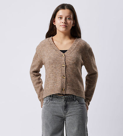 LMTD Cardigan - Knitted - NlfNede - Savannah Tan
