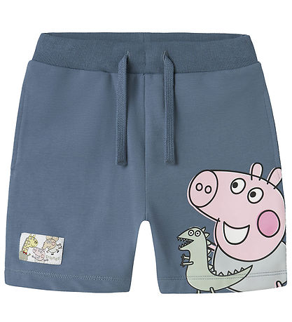 Shorts en Molleton Name It - NmmArt - Blue Mirage