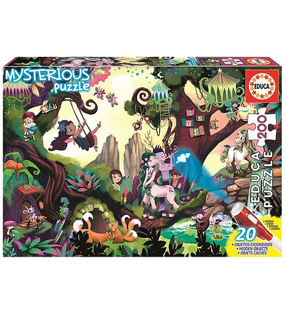 Educa Jigsaw Puzzle - 200 Bricks - Mysterious