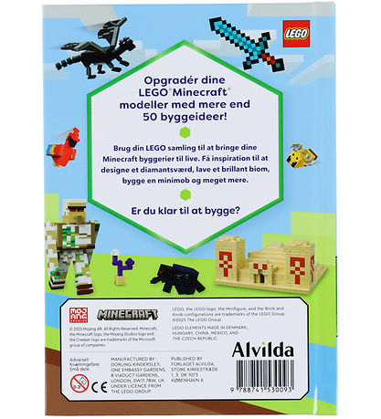 Alvilda Book - LEGO Minecraft Ideas - Book With Blocks