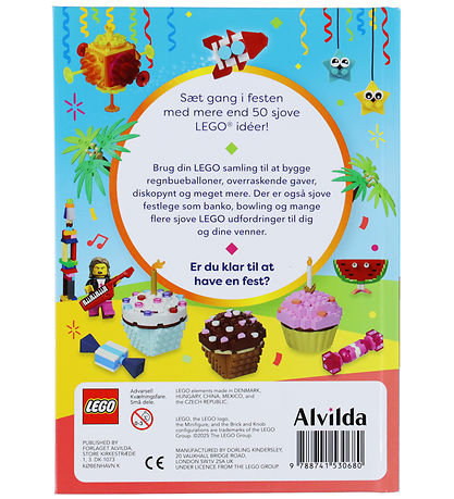 Alvilda 도서 - LEGO® 파티 아이디어 - 도서와 블록