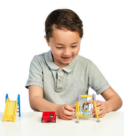 Bluey Play Set - Playground w. Bluey Figure