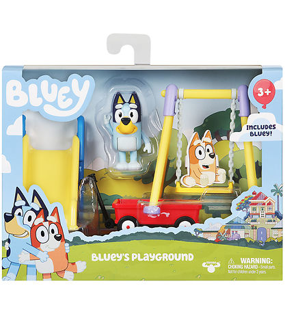 Bluey Play Set - Playground w. Bluey Figure