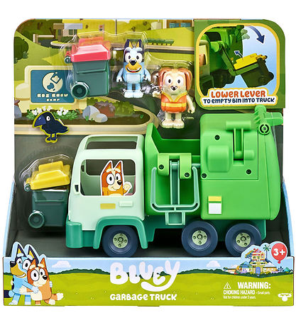 Bluey Spielset - Müllwagen m. Figuren