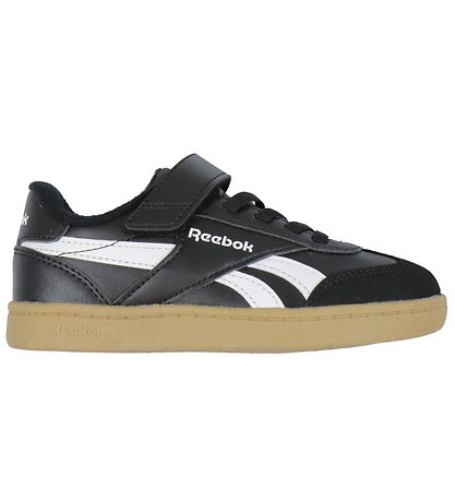 Reebok Shoes - Smash Edge Elastic & Top Strap - Black/White