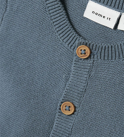 Name It Cardigan - Prjónað - NbmDinghy - Blue Mirage