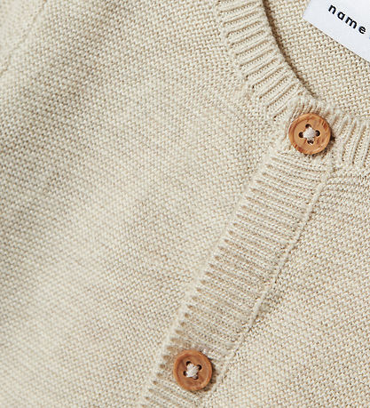 Name It Cardigan - Prjónað - NbmDingle - Peyote Melange