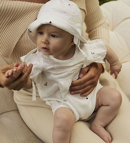 Name It Summer Romper - NbfJuliette - Cloud Dancer