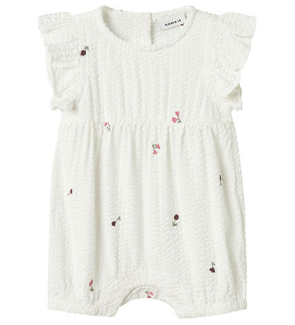 Name It Summer Romper - NbfJuliette - Cloud Dancer