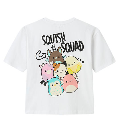 Name It Stuttermabolur - NkfMomi Squish - Bright White