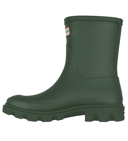 Hunter Gúmmístígvél - Úrhellisrigning Short - Dark Olive