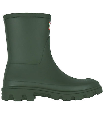 Hunter Gúmmístígvél - Úrhellisrigning Short - Dark Olive