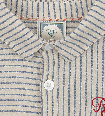 Konges Sløjd x Rosie H-W Hemd - Duo - Stripe Blue