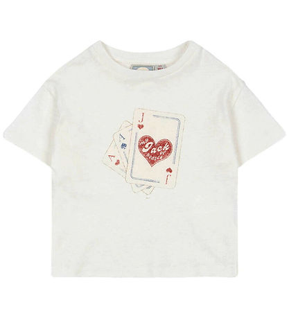 Konges Sløjd x Rosie H-V Stuttermabolur - Jack - Antique White