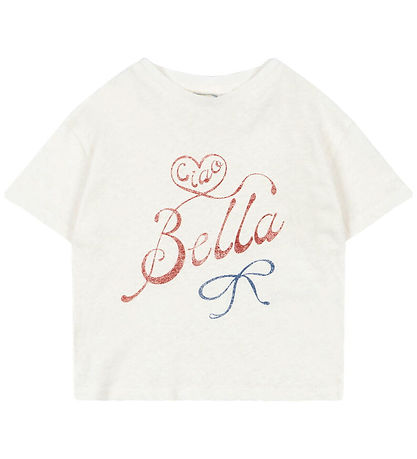 Konges Sløjd x Rosie H-V Stuttermabolur - Bella - Antique White