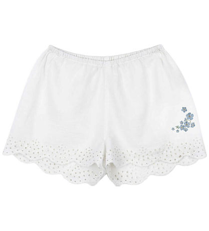 Konges Sløjd x Rosie H-V Stuttbuxur - Fiori - Optísk White
