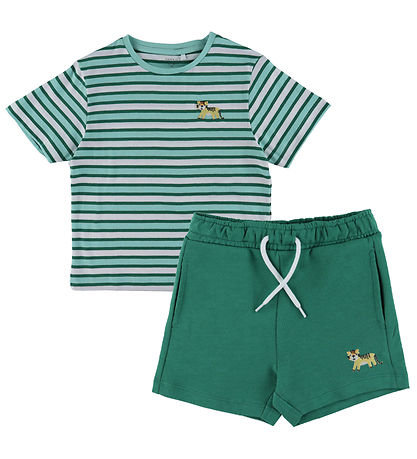 Name It Shorts Set - NmmJellan/Janko - Aquatic/W Deep Jungle