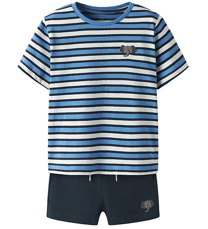 Name It Shorts Set - NmmJellan/Janko - Marina/W Dark Sapphire