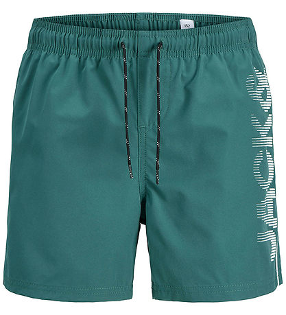Jack & Jones Sund stuttbuxur - JpstMaui - Gráönd Green