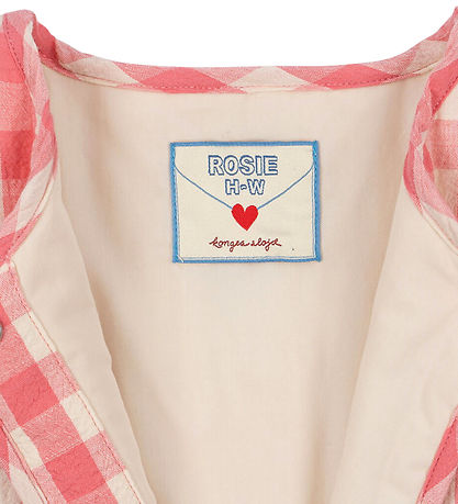 Konges Sløjd x Rosie H-W Thermo Jacket - Peach Blossom Check