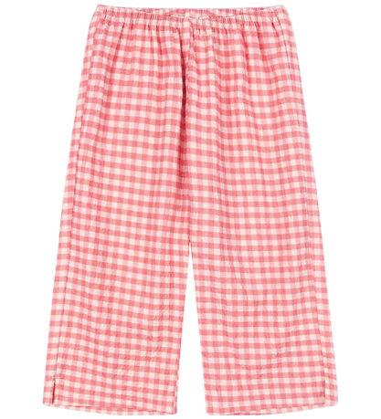 Konges Sløjd x Rosie H-W Trousers - Peach Blossom Check