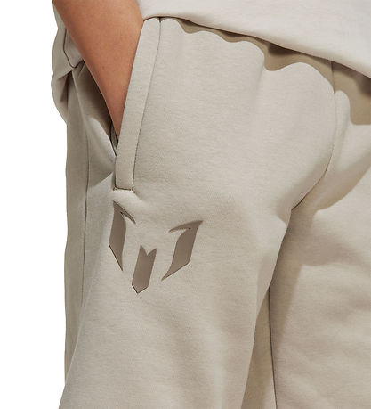 adidas Originals Sweatshorts - Messi - Hellbraun