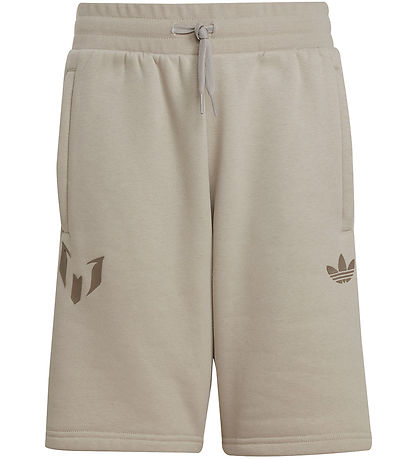 adidas Originals Sweatshorts - Messi - Hellbraun