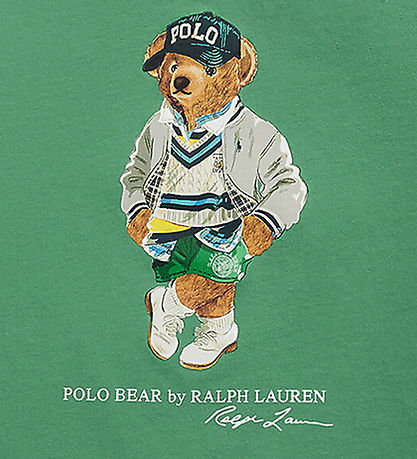 Polo Ralph Lauren Stuttermabolur - Grænt M. Bangsi