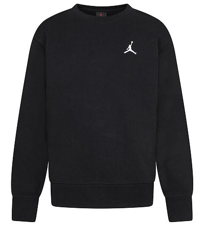 Jordan Sweatshirt - Crew - Schwarz m. Logo