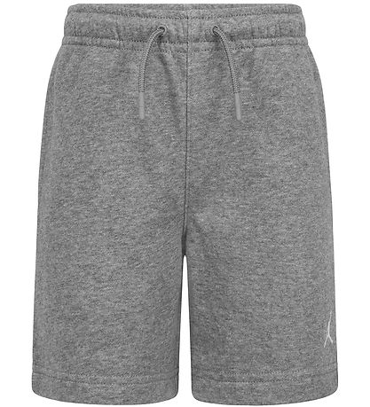 Jordan Sweat Shorts - Carbon Heather w. Logo