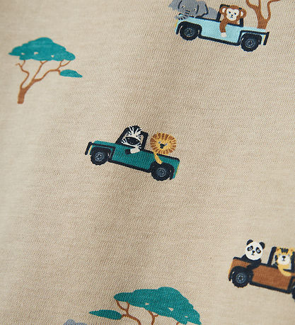 Name It T-shirt - NmmJivan - Iceland Fossil - w. Print