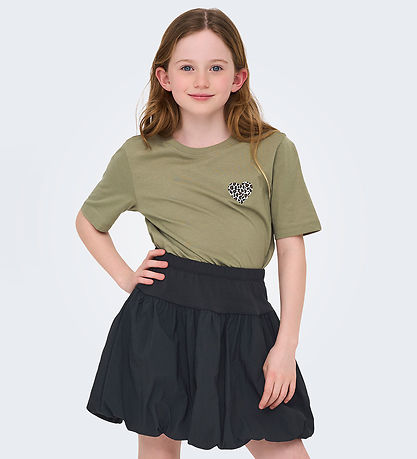 Kids Only Stuttermabolirnir - Nei - KogRex - Mermaid/Leo Heart