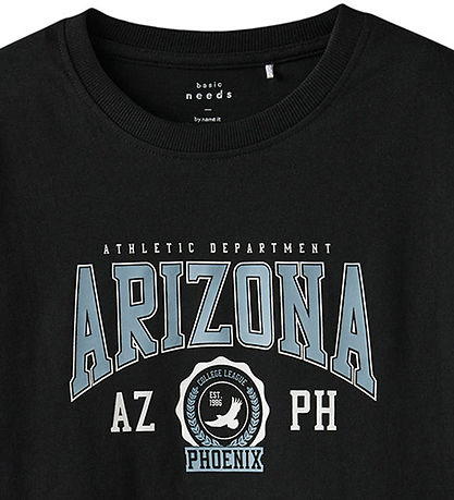 Name It Stuttermabolur - NkmValix - Black/Arizona
