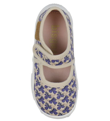 Bisgaard Inniskór - Noos - Maddy - Wild Flower Purple