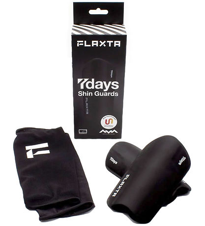 Flaxta Shin Pads - 7 Days - Black