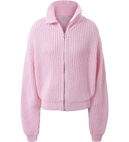 Hound Cardigan - Knitted - Light Pink