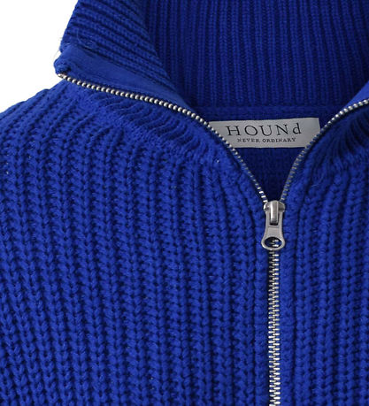 Hound Cardigan - Knitted - Cobalt Blue