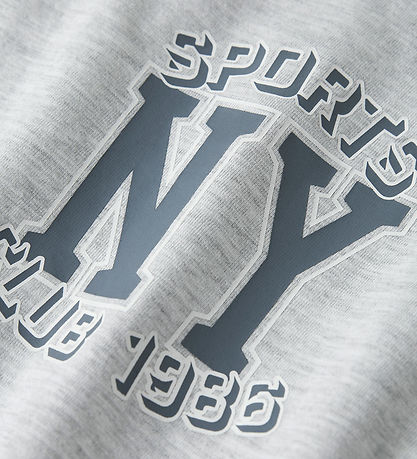 Name It - T-shirt - NkmValix - 2-Pack - Light Grey Melange/Black