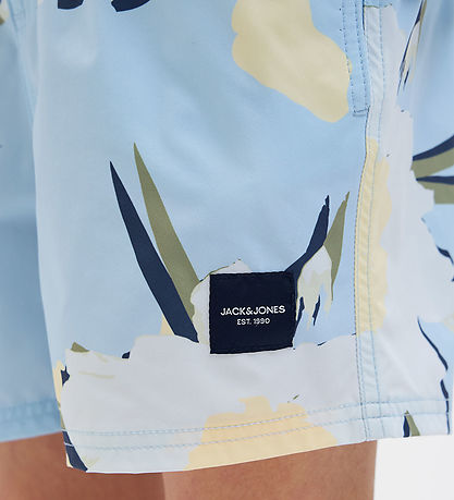 Jack & Jones Swim Shorts - JpstMaui - Skyway - AOP