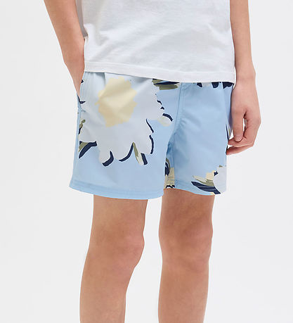 Jack & Jones Swim Shorts - JpstMaui - Skyway - AOP