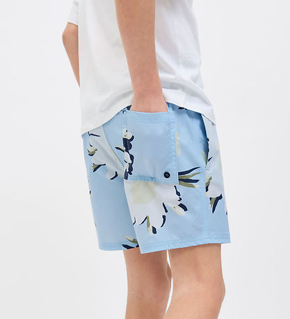 Jack & Jones Swim Shorts - JpstMaui - Skyway - AOP