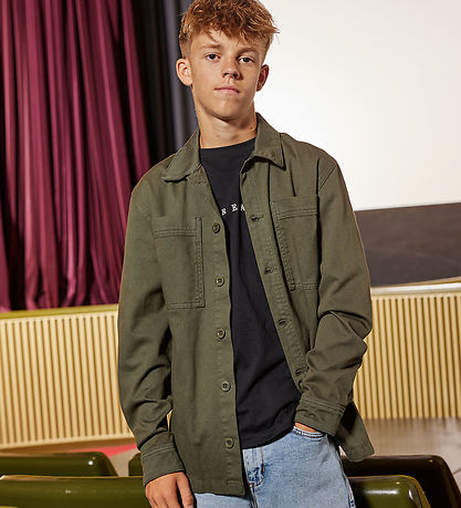 Hound Denim Jacket - Dark Army