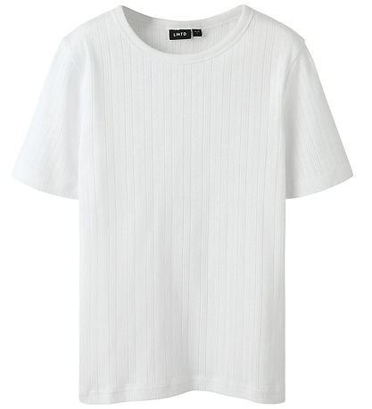 LMTD Stuttermabolur - NlfNomina - Bright White