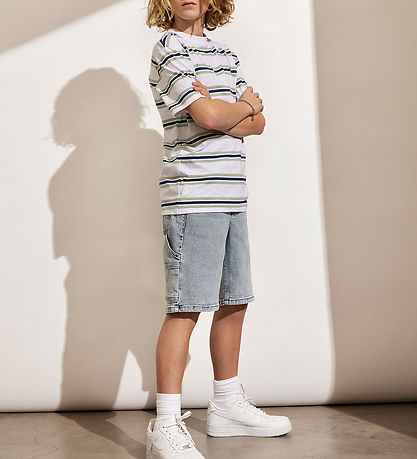 Hound Shorts - Extra breit - Light Blue Denim
