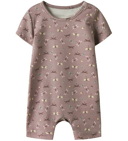 Name It Summer Romper - NbfJoyane - Purple Dove