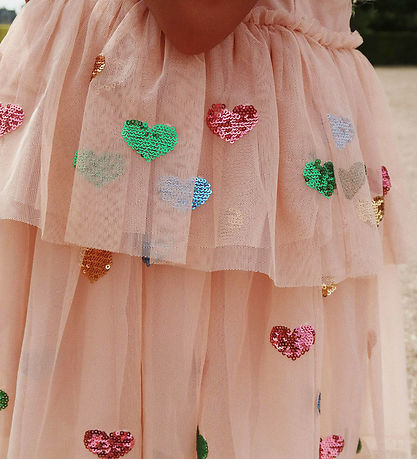 Konges Sløjd Kleid - Tüll - Yvonne Fairy - Coeur Pailletten