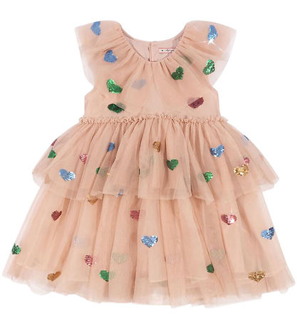 Konges Sløjd Kleid - Tüll - Yvonne Fairy - Coeur Pailletten