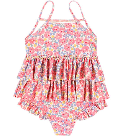 Konges Sløjd Baddräkt - Manuca Frill - Rose Anglaise