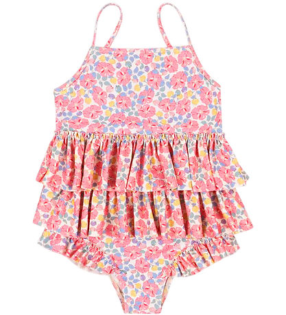 Konges Sløjd Baddräkt - Manuca Frill - Rose Anglaise